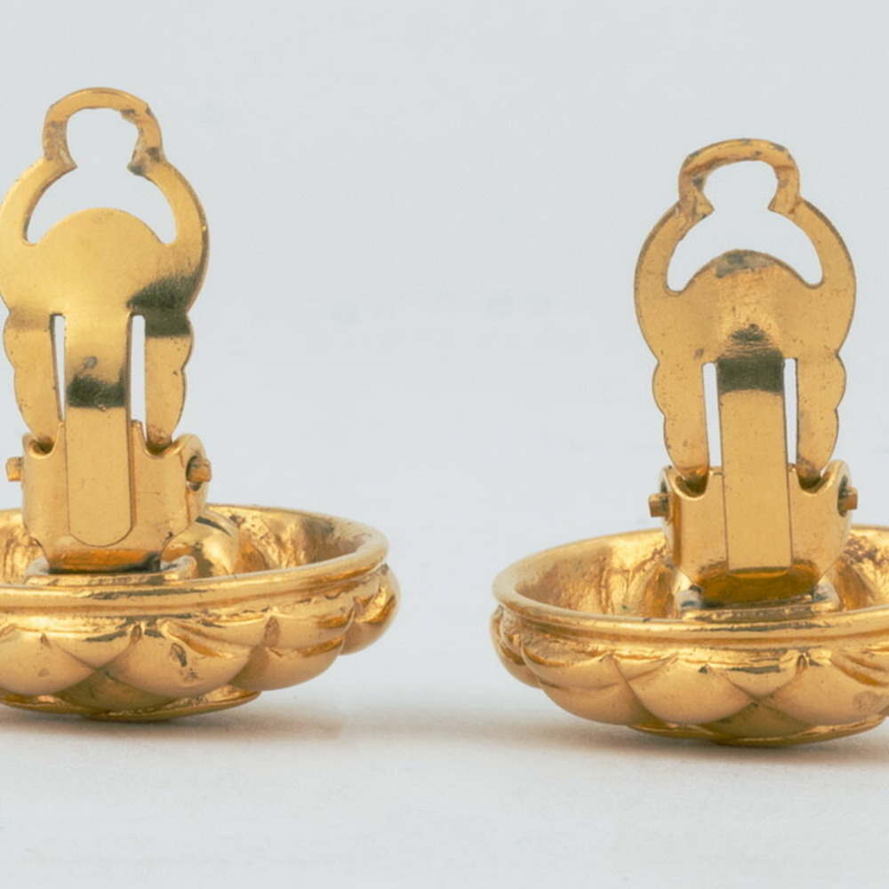 CHANEL Gold Earrings - Picture 6 of 11